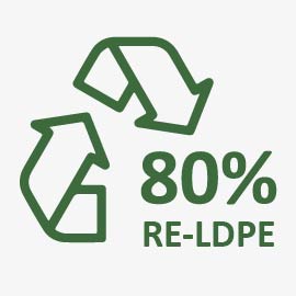 80% RE-LDPE
