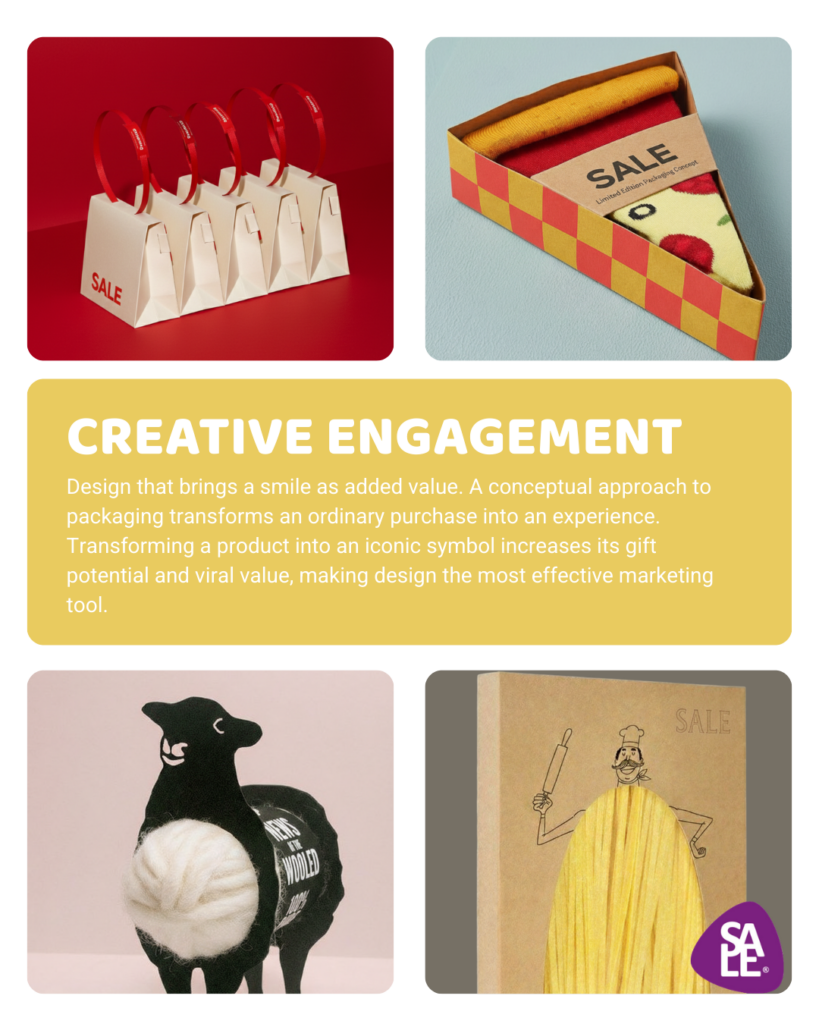 Packaging design trends 2026 – creative and playful retail packaging concept