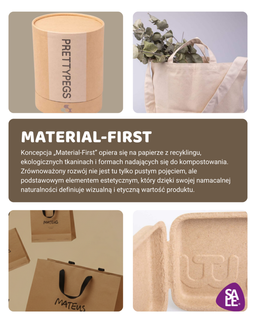 Ekologiczne materiały i trendy w wykończeniu powierzchni opakowań 2026 dla marek premium.